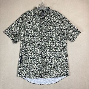 Backcountry‎ Shirt Mens Large Green Camo Outdoor Hiking Casual Adult